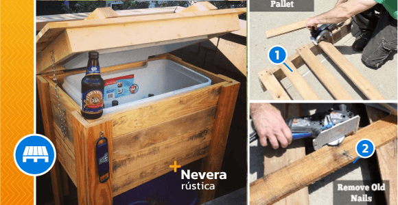 Learn how to make your own rustic refrigerator! - grandgoldman.com