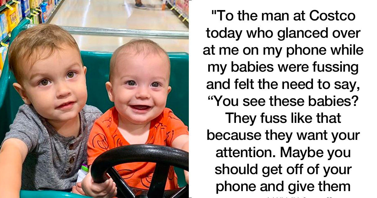 Mom Berates Stranger Who Told Her To Get Off Her Phone And Pay Attention To Her Kids