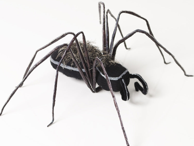 DIY Giant Halloween Spider: A Spooky Craft Project