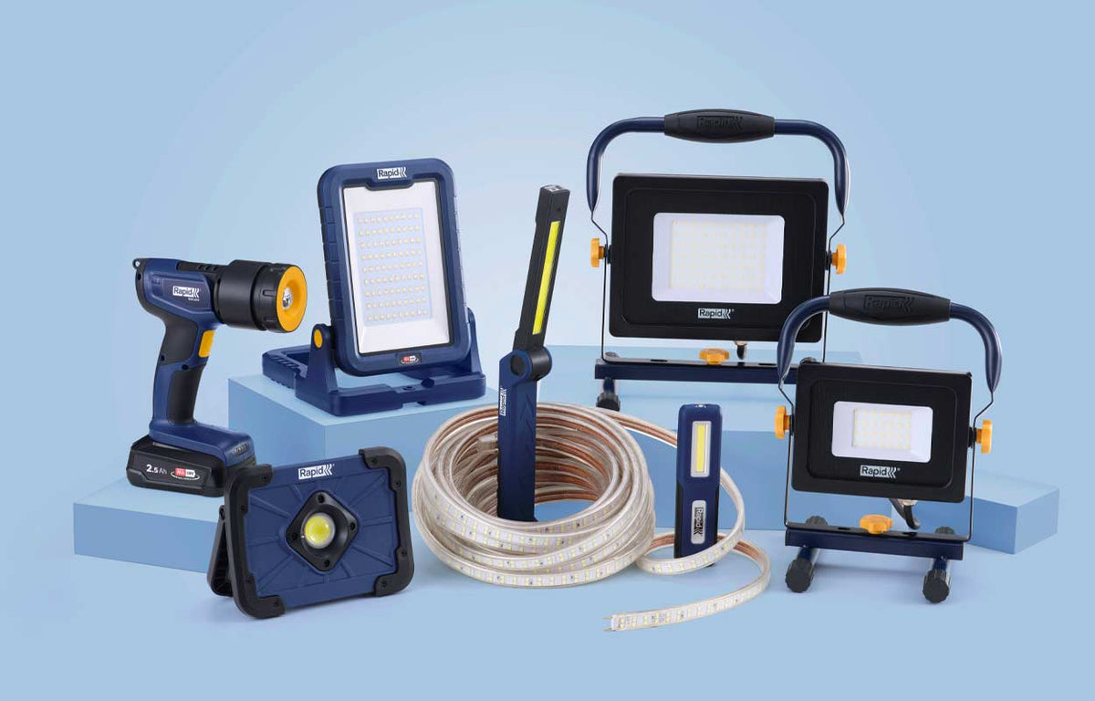 Rapid Launches New Work Light Range for DIY Enthusiasts