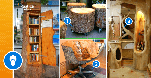 Unique Furniture Made from Tree Trunks – Part 2! - grandgoldman.com