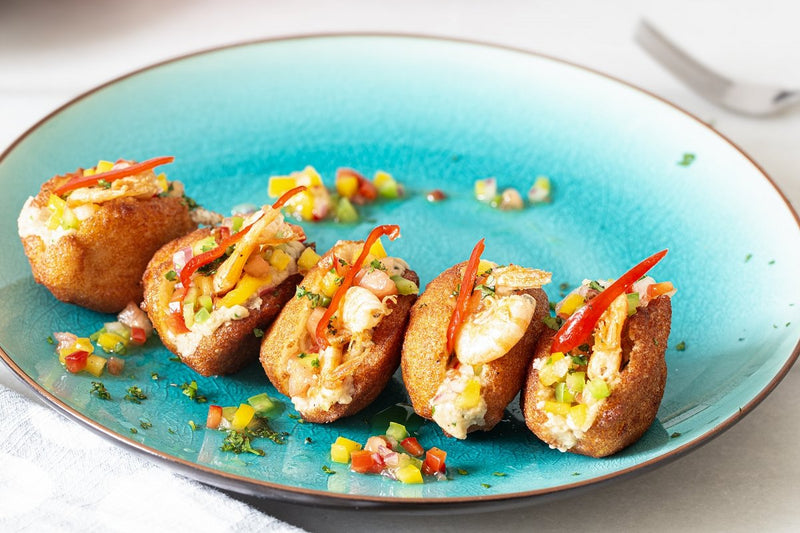 Acarajé Brazilian Black Eyed Pea Street Food Recipe - grandgoldman.com