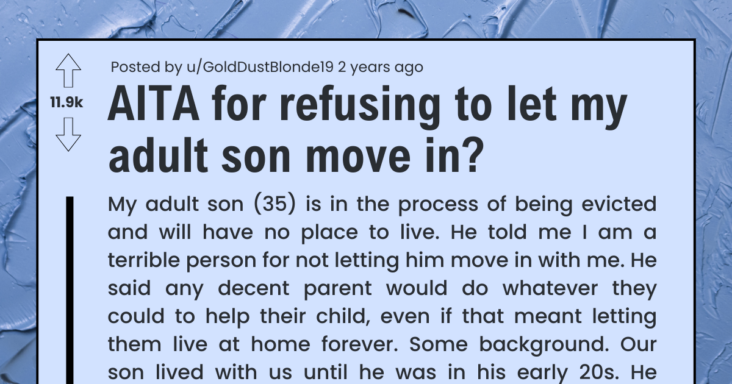 Father Wishes To Stay In His Parents House After Abandoning His Kids, Gets Put In Place