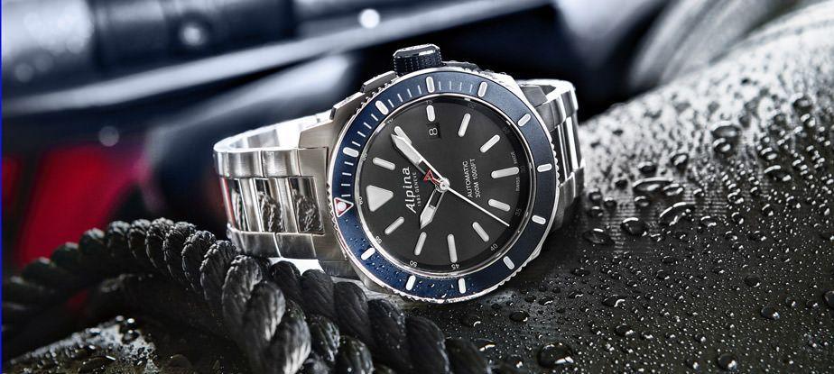 Dive with the Alpina Seastrong Diver 300, an essential classic for safe diving - grandgoldman.com