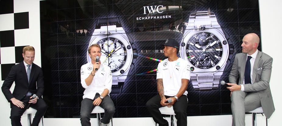 IWC Schaffhausen editions Lewis Hamilton and Nico Rosberg - grandgoldman.com