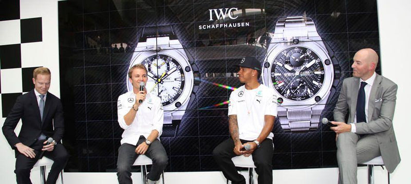 IWC Schaffhausen editions Lewis Hamilton and Nico Rosberg - grandgoldman.com