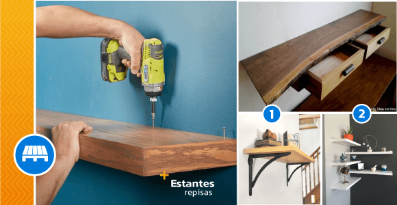 Elevated storage using wooden shelves - grandgoldman.com