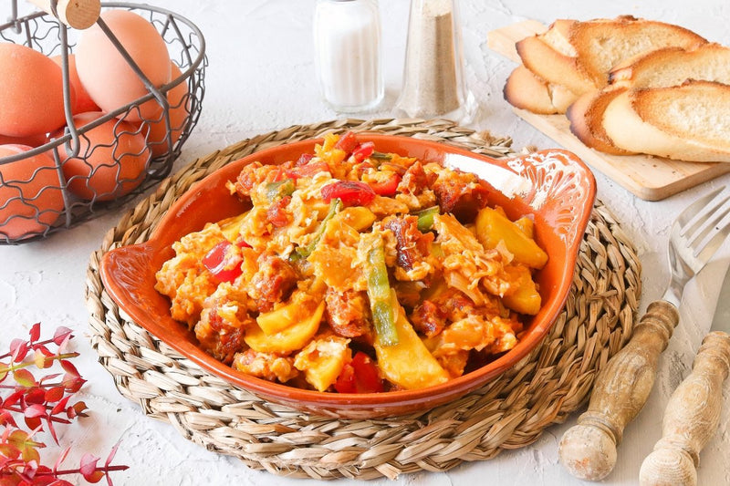 Revuelto Campero Recipe: Hearty Spanish Eggs and Chorizo