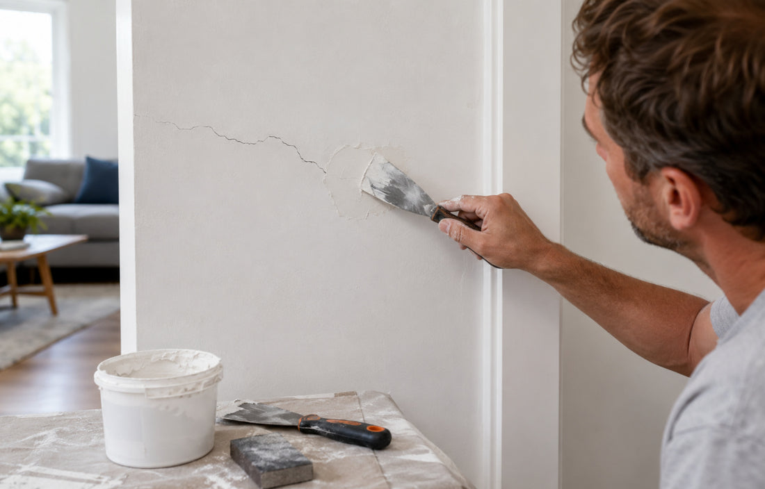 How to Repair Cracks in Walls: Causes & Step-by-Step Fixes