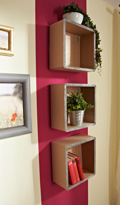 DIY Corrugated Cardboard Shelves: A Creative Storage Solution