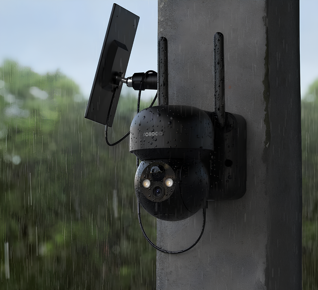 Gardez un œil sur votre domicile grâce à cette caméra de surveillance  extérieure sans fil à 