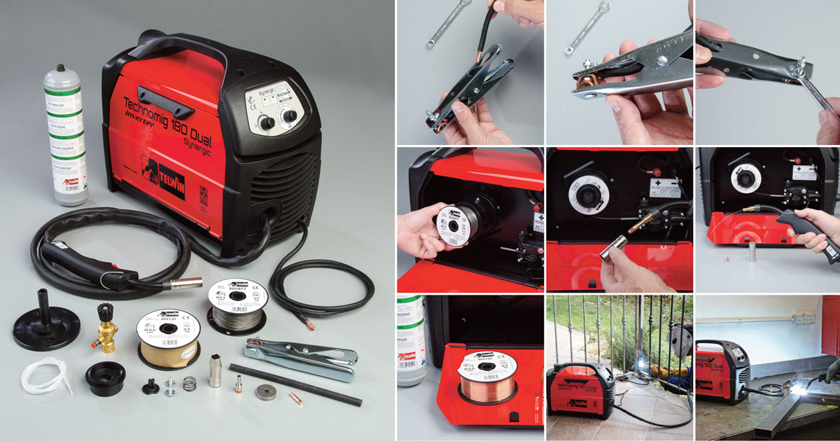 Telwin Technomig 180 Dual MIG Welder Review: Easy Flux & Gas Welding