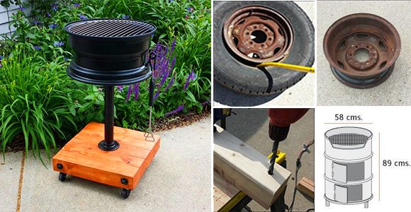 Build the grill you need so much using recyclable materials! - grandgoldman.com