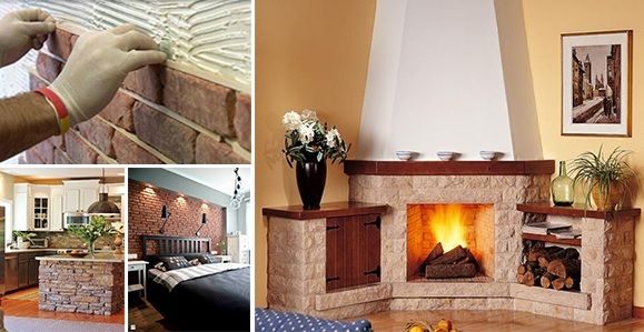 15 ideas with stones and bricks to beautify the walls of any room! - grandgoldman.com