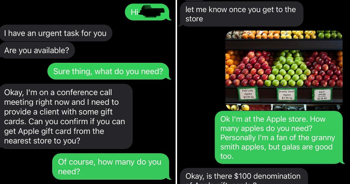 Scammer Gets Trolled Hard When He Tries To Pose As The CEO