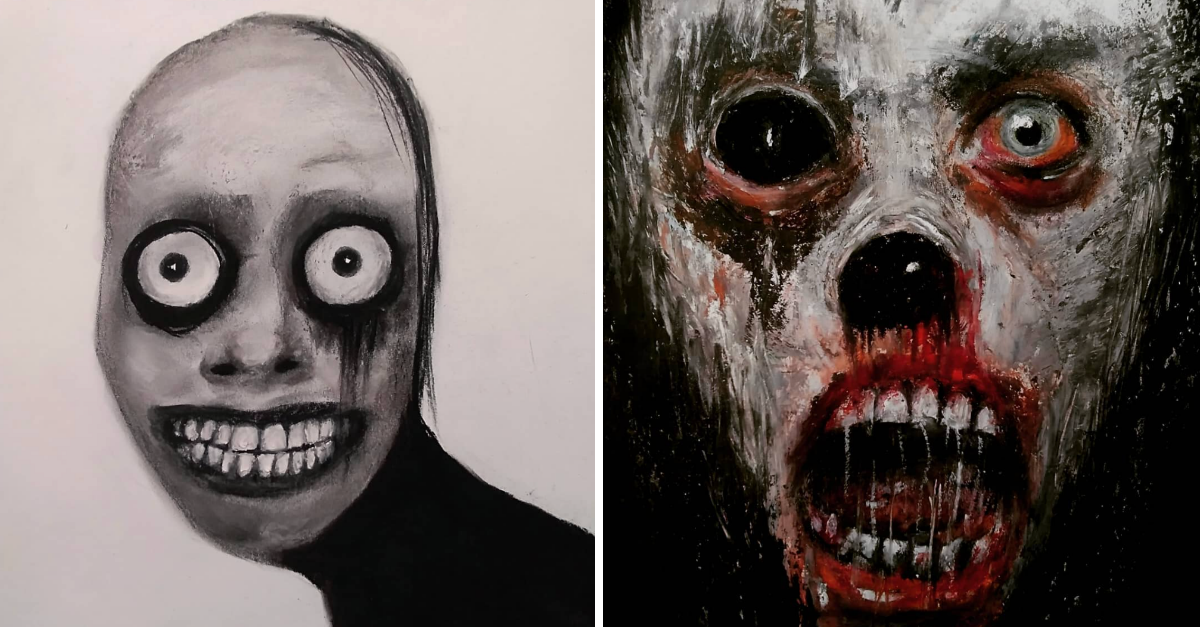 10 Horrific Pencil Art That Will Keep You Up At Night