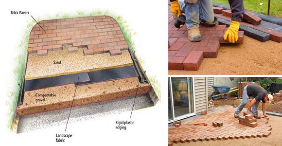 The definitive guide to building your own paving stone floor in your garden! - grandgoldman.com