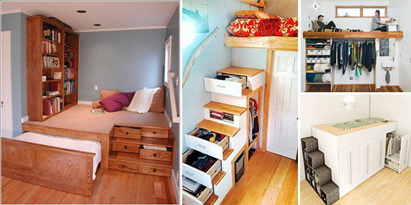 Smart storage for rooms with limited spaces! - grandgoldman.com