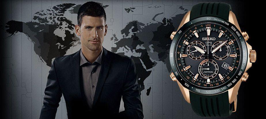 Seiko Astron GPS Solar Dual-Time Novak Djokovic, high-level precision - grandgoldman.com