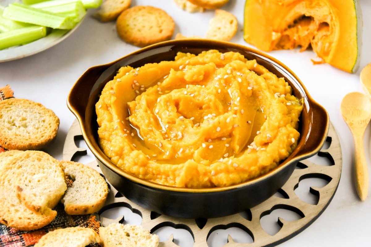 Pumpkin Hummus Recipe: Creamy Roasted Squash Dip
