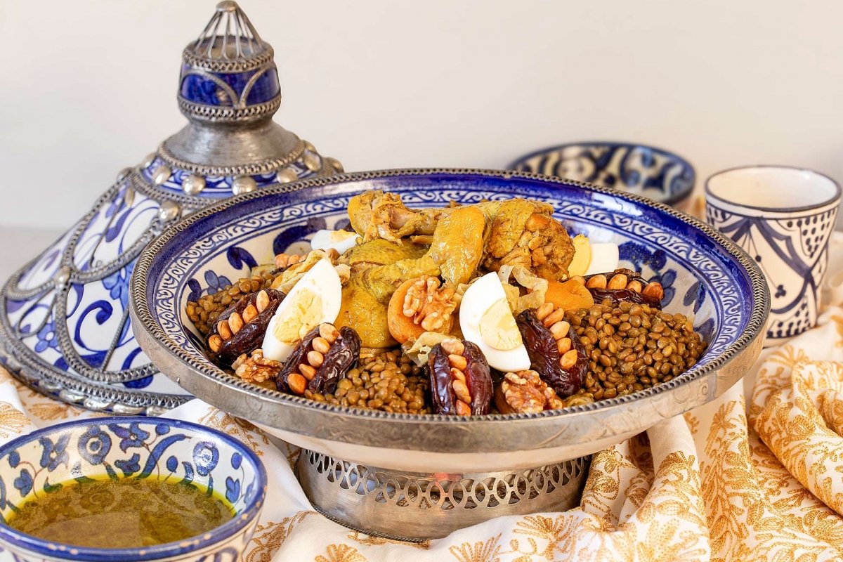 R'fissa Recipe: Traditional Moroccan Chicken and Lentil Stew