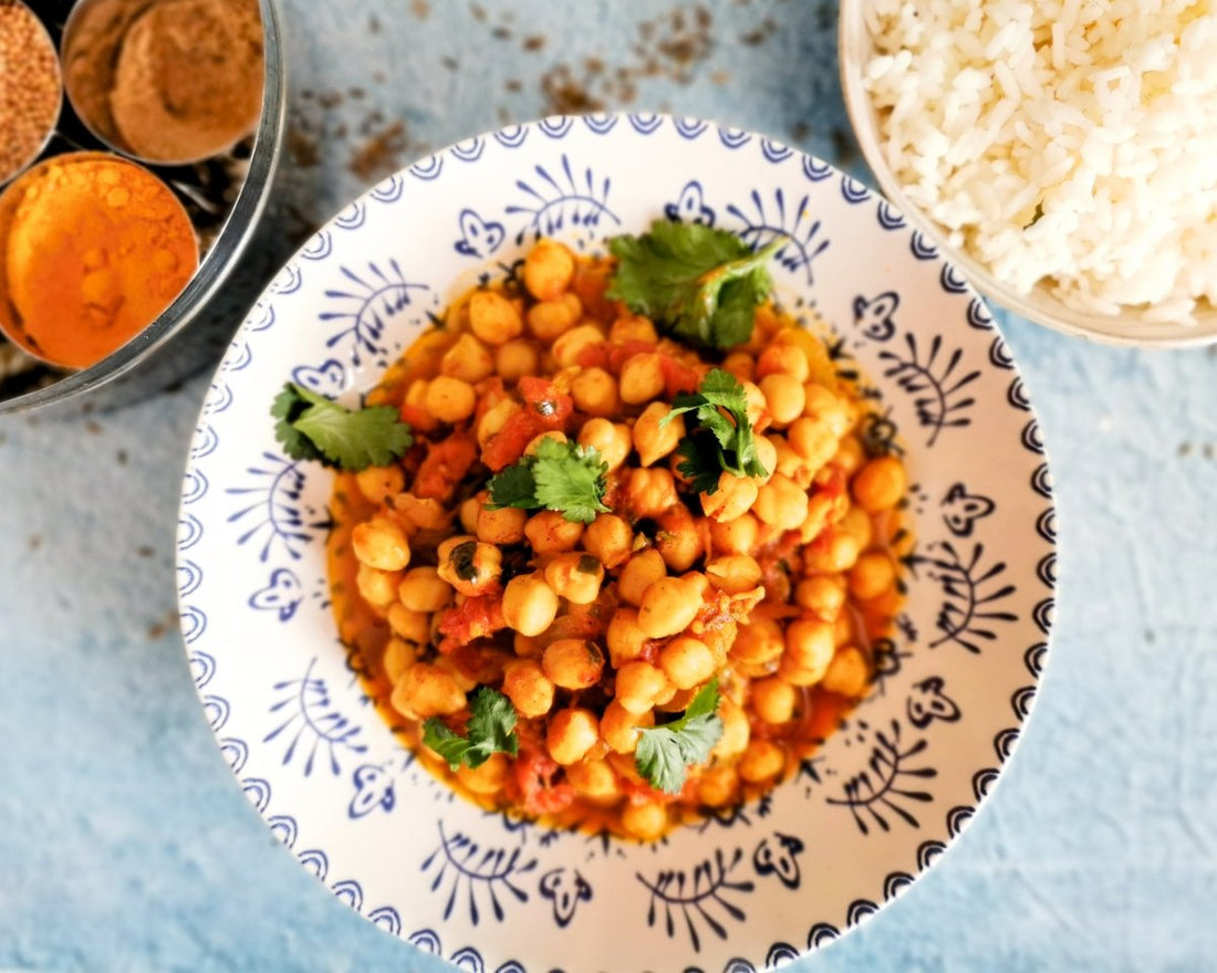 Chana Masala: Easy Indian Chickpea Curry Dinner Recipe, Step by Step