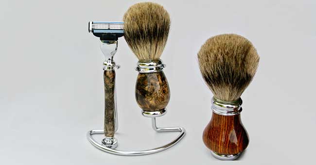 DIY Shaving Set on a Lathe | Step-by-Step Illustrated Guide