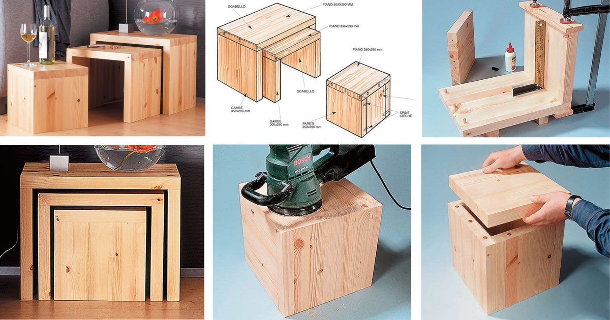 DIY Space-Saving Wooden Stools: Easy Build Guide