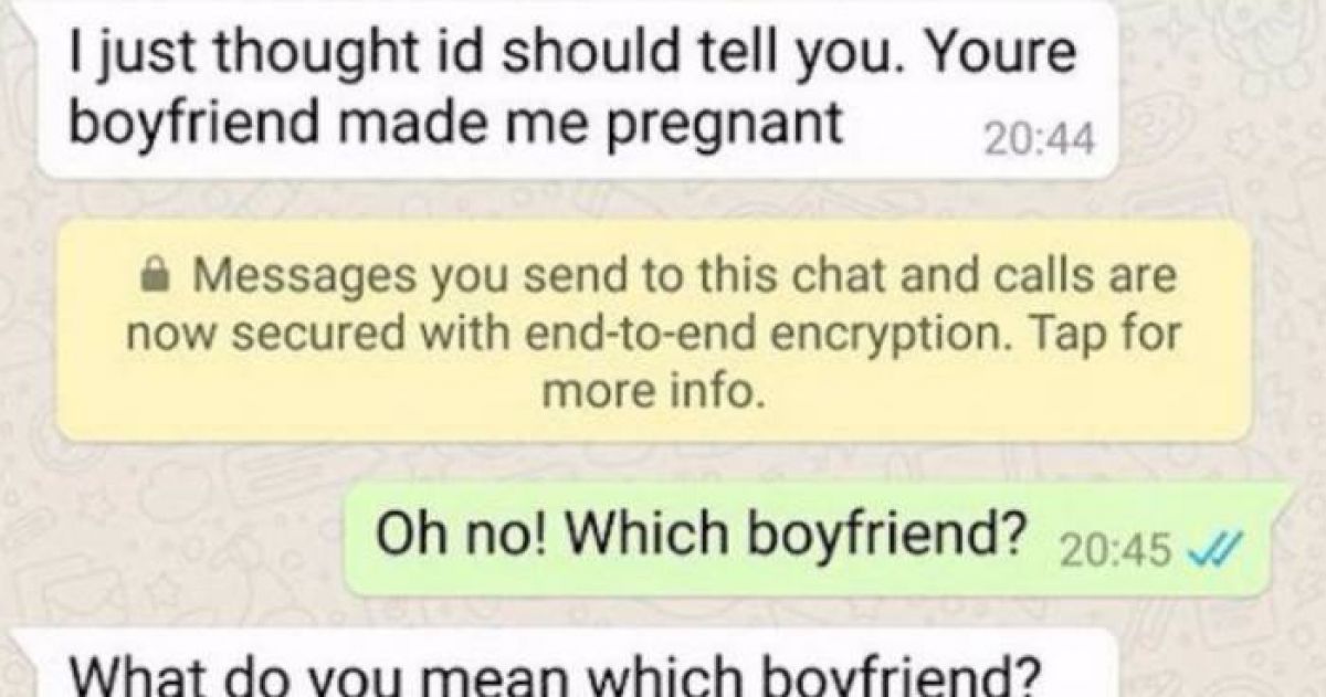 Guy Hilariously Trolls Side Chick Who Announced Pregnancy At The Wrong Number