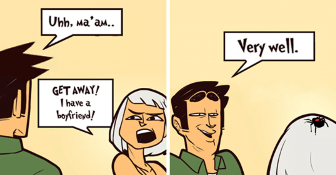 Artist Creates Awkwardly Hilarious Comics That All Socially Awkward People Can Relate To