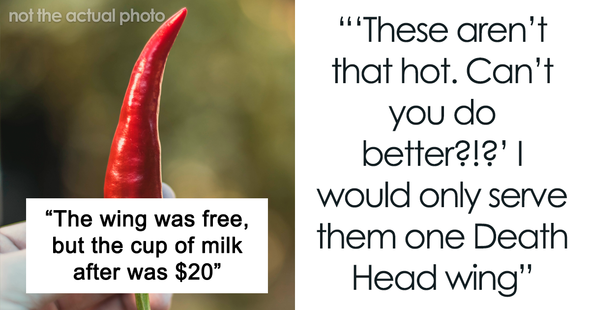 Restaurant Owner Creates The Hottest Wings For Overconfident Men Who Think The Suicide Wings Aren’t Hot Enough - grandgoldman.com