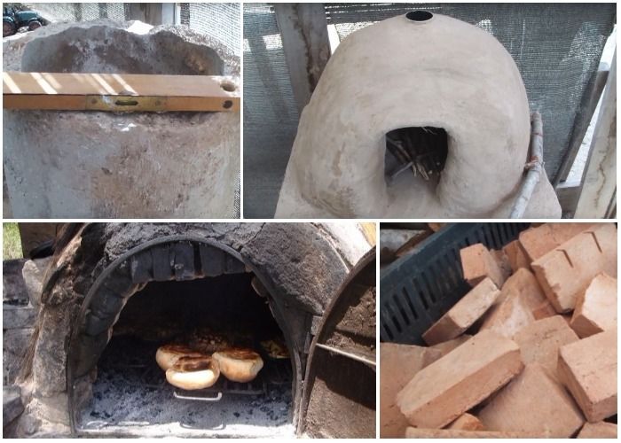 Make your own clay oven with recycled materials - grandgoldman.com