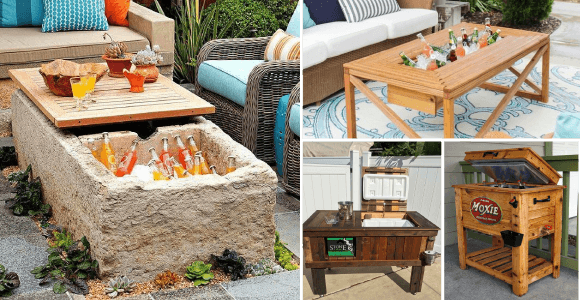 Build your own minibar made from recycled wood! - grandgoldman.com