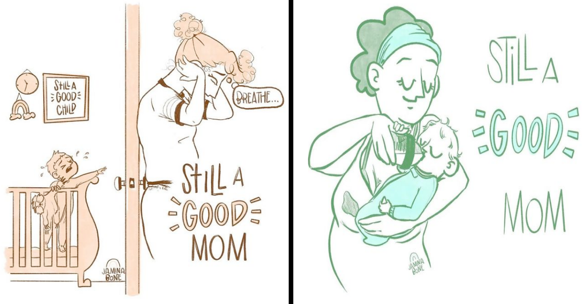 Powerful Illustrations Shows How Every Mom Is A Good Mom