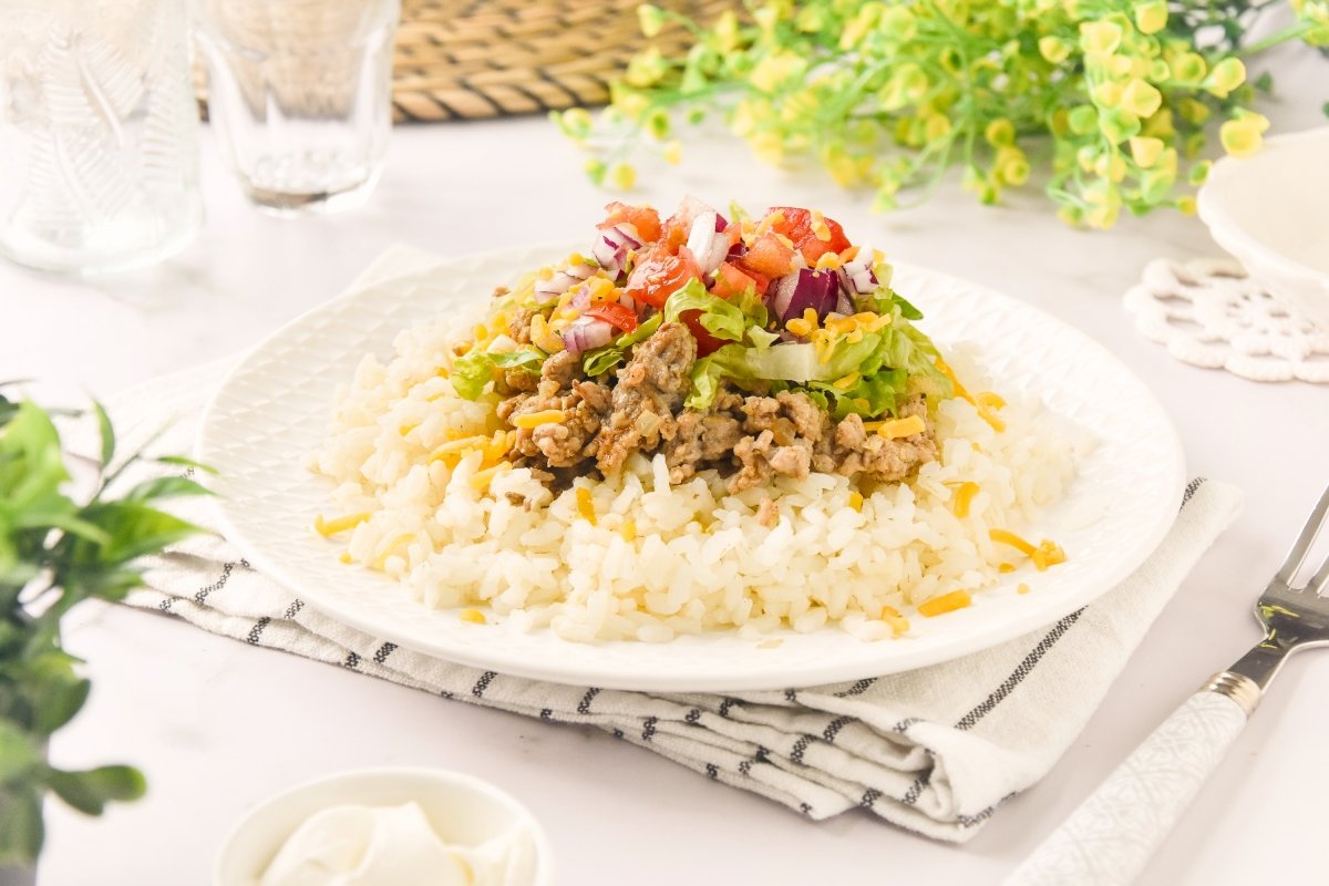 Taco Rice Recipe: Japanese Tex-Mex Rice Bowl Classic