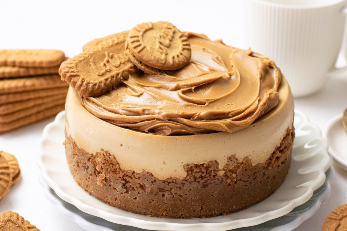 Lotus Biscoff No-Bake Cheesecake: Creamy Cookie Dessert