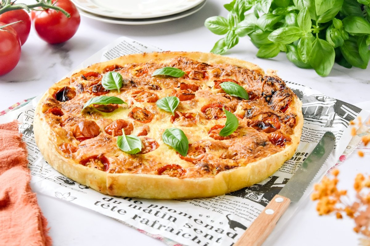 Tomato Savory Tart Recipe: Easy Mediterranean Dinner