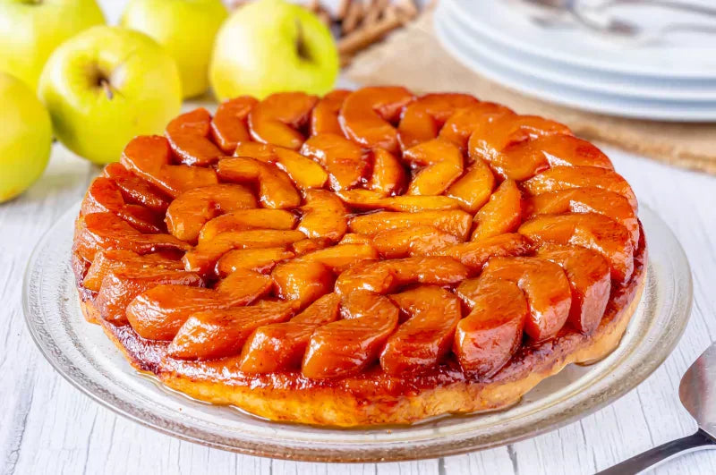 French Tarte Tatin Recipe (Classic Upside-Down Apple Tart) - grandgoldman.com