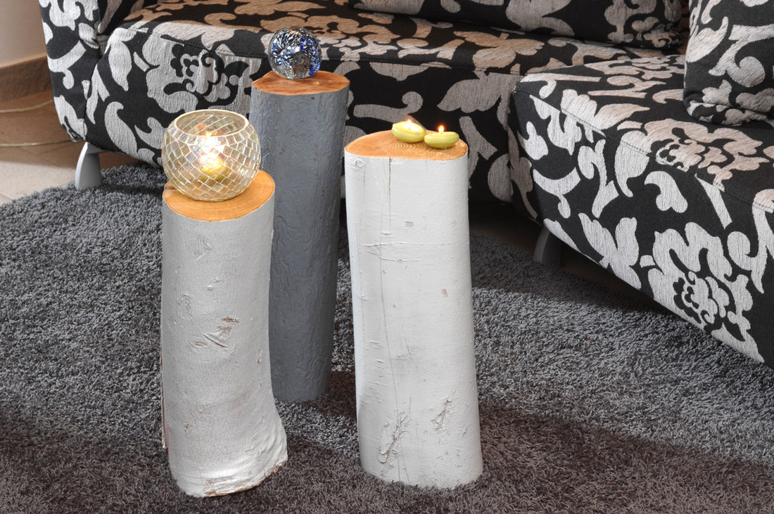 DIY Log Coffee Tables: Eco-Chic Minimalist Home Decor