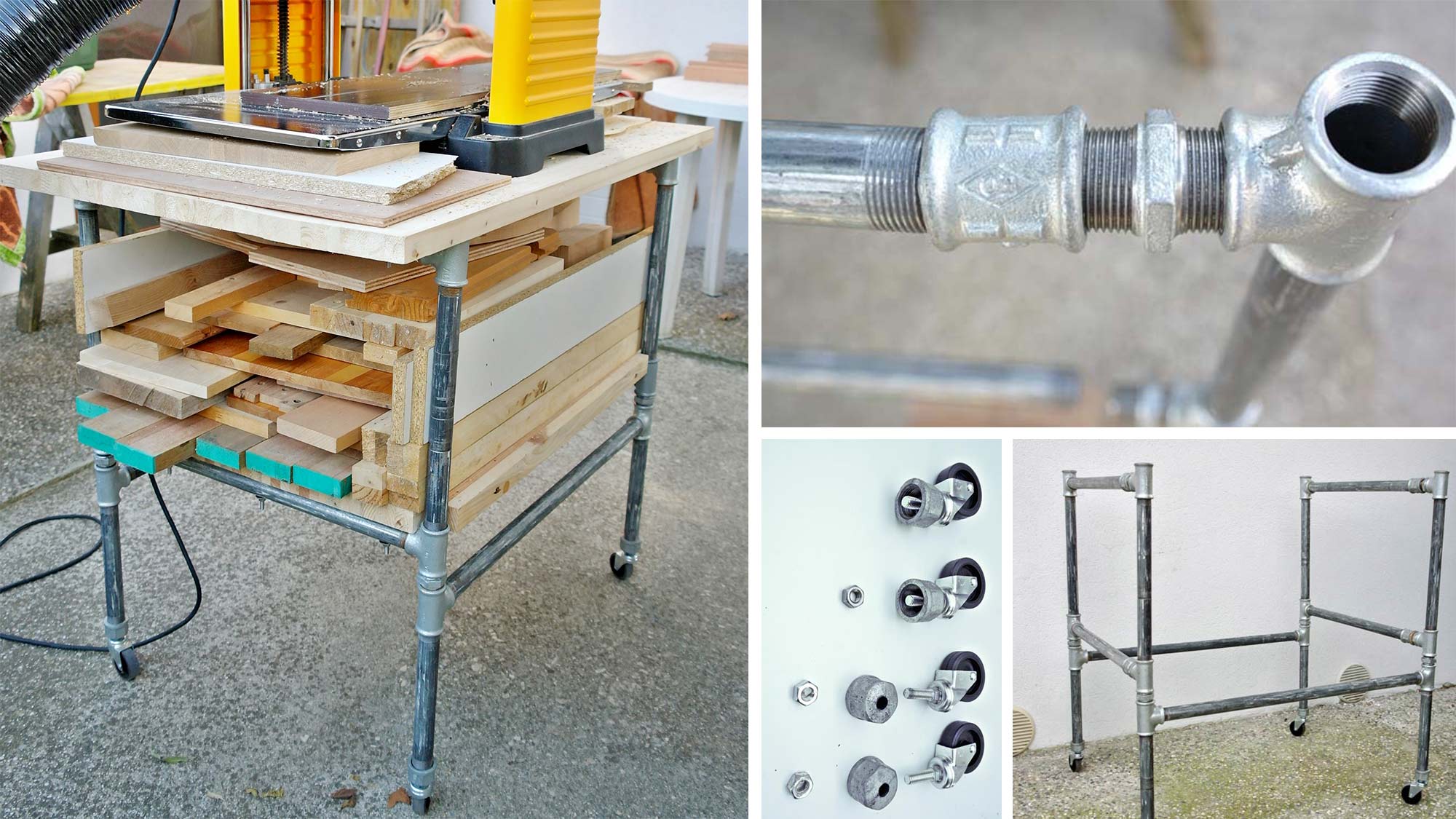 DIY Rolling Workbench: Illustrated Build Guide