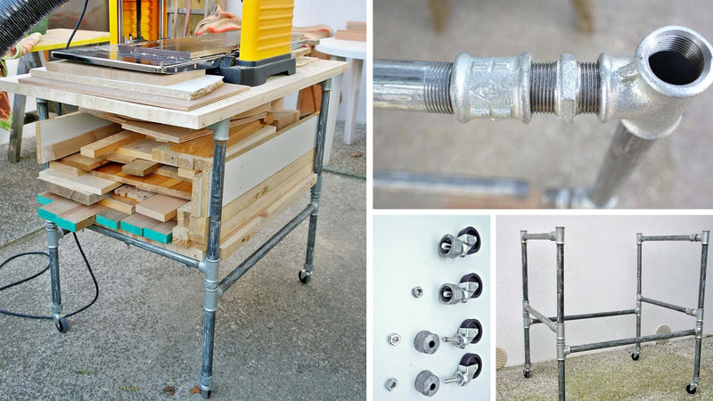 DIY Rolling Workbench: Illustrated Build Guide