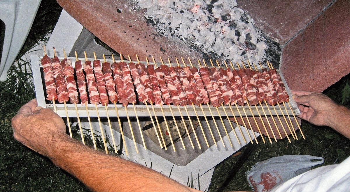 DIY BBQ Skewer Frame for Perfectly Grilled Kebabs