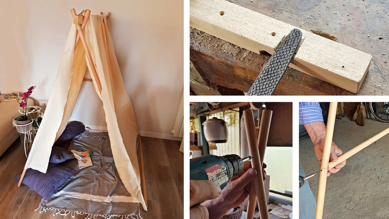 DIY Indoor Play Tent | How to Make It in 6 Steps