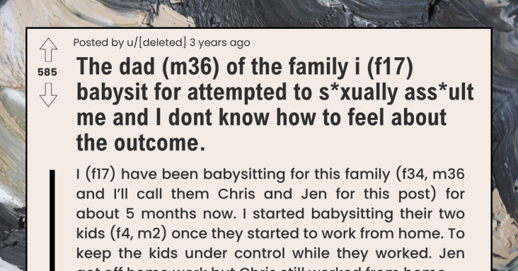 Dad From Family That Babysitter Works For Attempted To Take Advantage Of Her - grandgoldman.com