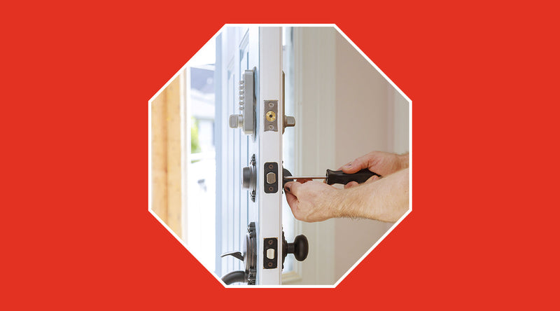 What type of security door latch do I buy? - grandgoldman.com