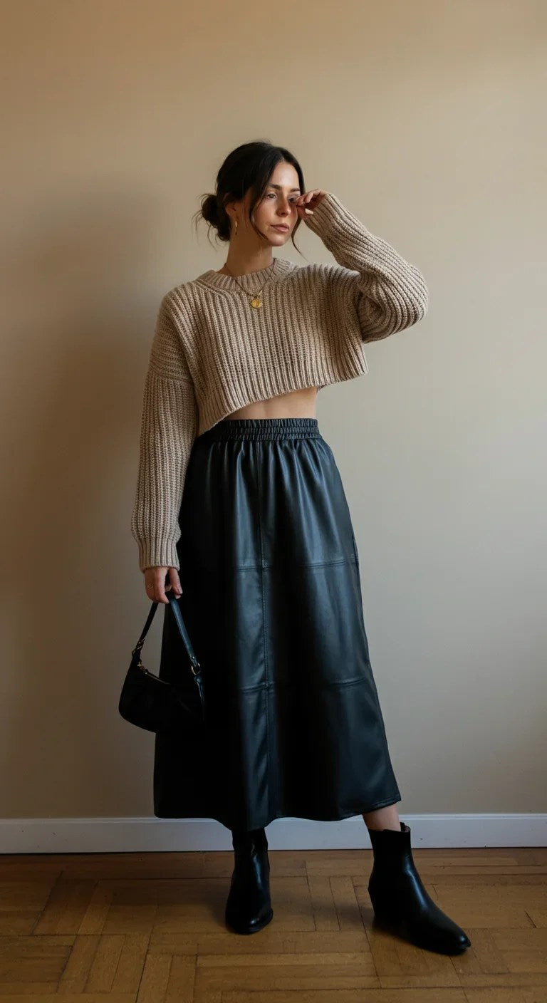15 Long Skirt Outfit Ideas for Elegant Styles