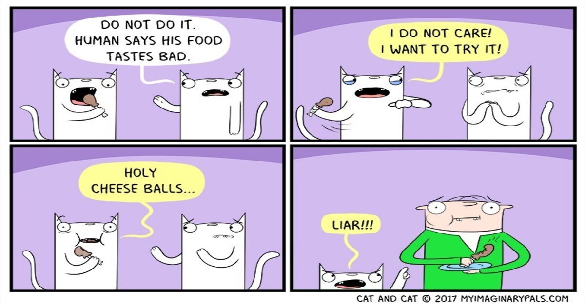 Artist Illustrate Her Life Of Two Cats That Show Two Cats Are Better Than One