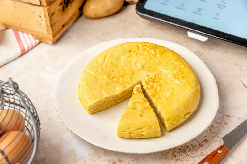 Potato Omelet in Thermomix: Easy Spanish Tortilla Recipe - grandgoldman.com