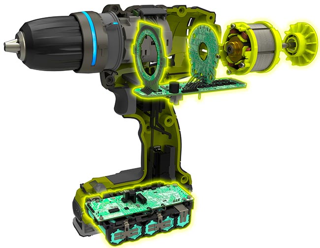 Ryobi Brushless Drills: First Cordless Consumer Models with Brushless Motor