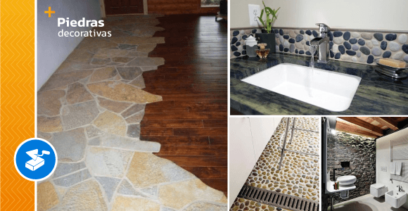 Decoration with stones for the interior of the home - grandgoldman.com